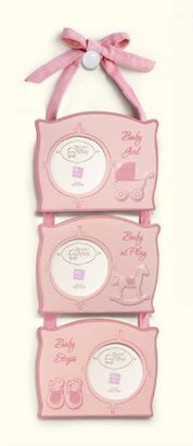 Russ Ceramic Pink Baby's First Developments Picture Frame