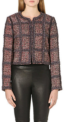 Diane von Furstenberg Panelled tweed jacket