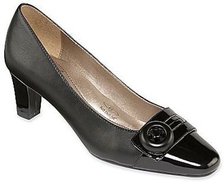 SoftStyle Soft Style® by Hush Puppies Vikki Button-Detailed Pumps