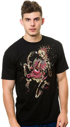 Upper Playground The Human Explosion T-shirt in Black