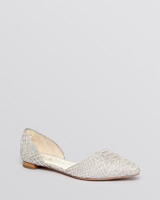 Alice + Olivia Pointed Toe D'Orsay Flats - Hilary Two Piece
