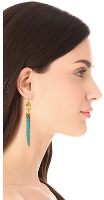 Kelly Wearstler Faceted Stone Earrings