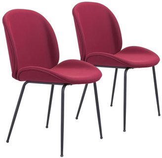 ZUO Miles Dining Chair, Set of 2