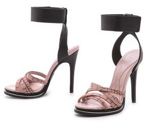 McQ Ankle Strap Wedge Sandals