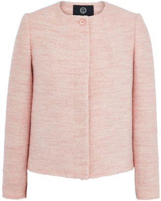 House of Fraser Viyella Pink Marl Boucle Jacket