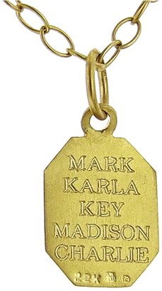 Cathy Waterman Classic Child Charm - Custom Engraved - Gold