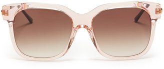 Thierry Lasry 'Rapsody' clear square-frame sunglasses