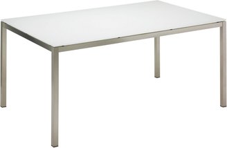 Brabantia Gloster Kore Rectangular 6 Seater Dining Table with Glass
