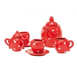 Moulin Roty Tea set in spotted case.
