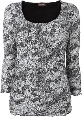 House of Fraser Phase Eight Peggy crushed print top