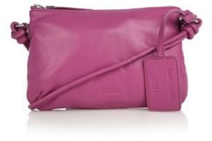 Faith Bright purple leather cross body bag