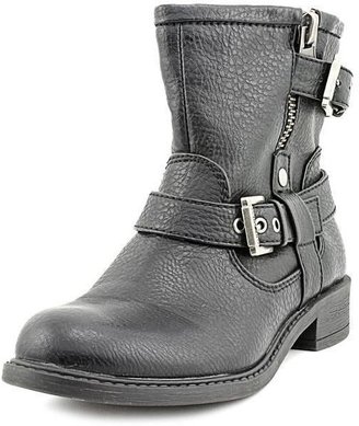 G by Guess Gazila Womens Black Faux Leather Ankle Boots