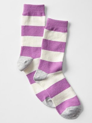 Gap Cozy colorblock rugby socks
