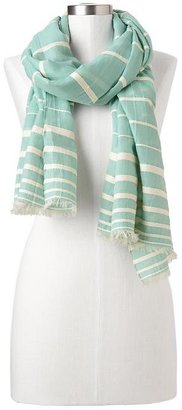 Gap Textural stripe scarf