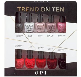 OPI Holiday Collection Trend: Ten Piece Mini Kit Nail Polish