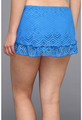 Becca by Rebecca Virtue Plus Size See It Through Skirted Bottom