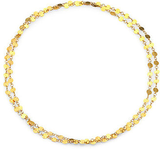 Gurhan Lush 24K Yellow Gold Long Flake Necklace