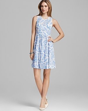 Tracy Reese Dress - Alana Paisley Lace Fit and Flare