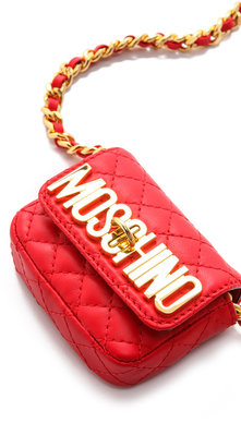 Moschino Tiny Quilted Chain Bag