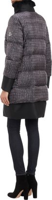 Moncler Women's Fur-Collar Janis Jacket-Black