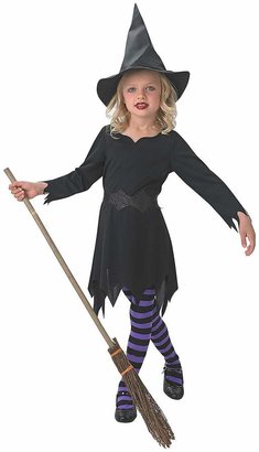 Halloween Black Sorceress Witch Childs Costume