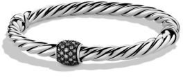 David Yurman Cable Classics Narrow Bracelet with Diamonds