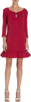 Nina Ricci A-Line Flounce Dress