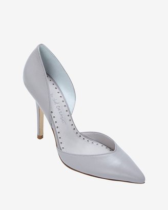 Jean-Michel Cazabat Exclusive Ebba D'Orsay Leather Pump: Grey