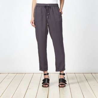 Ben de Lisi Principles by Designer dark grey zip detail trousers