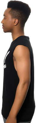 Lrg The End Setters Slim Fit Sleeveless Tee in Black