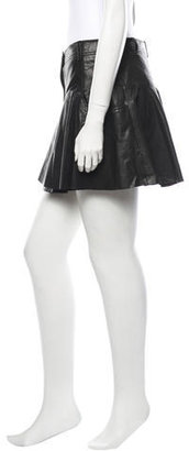 Thakoon Leather Skirt