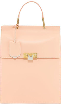 Balenciaga Le Dix Leather Backpack, Pink