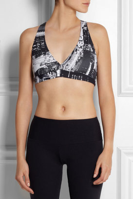 Bodyism Lily printed stretch sports bra