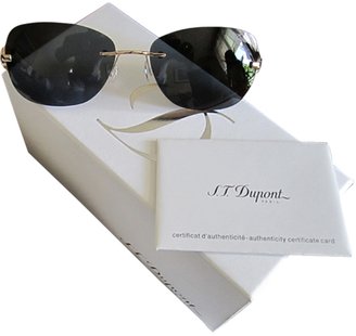 S.t. Dupont Black Plastic Sunglasses