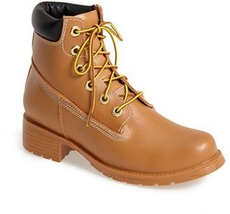Jeffrey Campbell 'Deluge' Water Resistant Military Boot (Women)