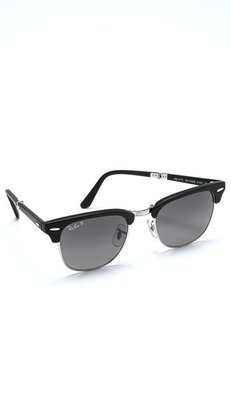 Ray-Ban Clubmaster Folding Polarized Sunglasses