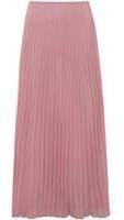 Alice & You Womens Light Pink Pleated Maxi Skirt- Pink