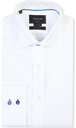 Duchamp Iconic herringbone cotton shirt
