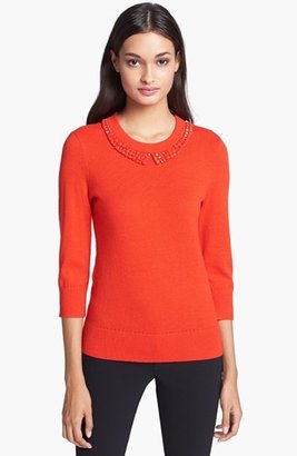 Kate Spade 'avaline' Embellished Sweater