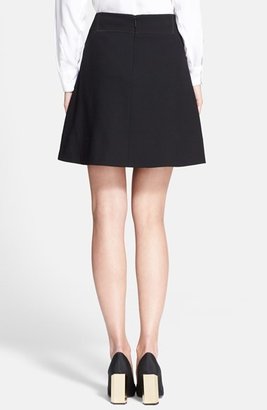 Tory Burch 'Thea' Wool A-Line Skirt