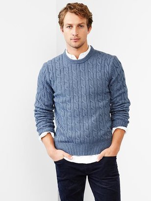 Gap Lambswool cable knit sweater