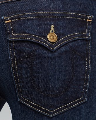 True Religion Jeans - Casey Low Rise Super Skinny with Flap Pocket in Picassos Blues