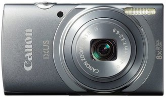Canon IXUS 150 (16MP, 8x Optical Zoom,  2.7 inch LCD) Digital Compact Camera- Grey