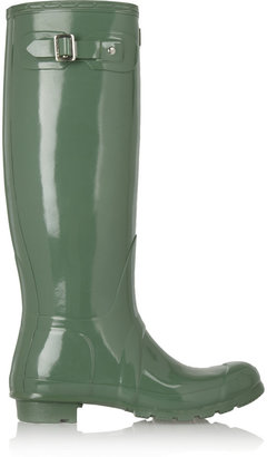 Hunter Tall Gloss Wellington boots