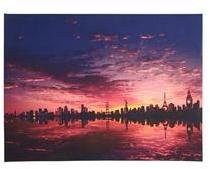 Graham & Brown Cities Sunrise Printed Canvas Wall Art