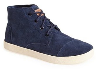 Toms 'Paseo - High' Suede Sneaker (Women)