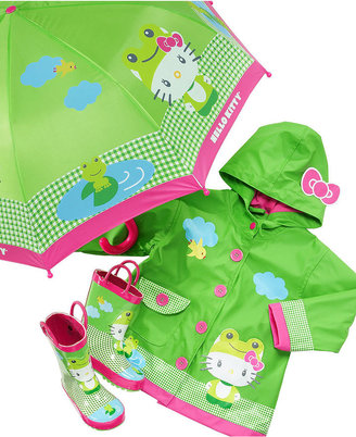 Western Chief Rain Gear, Little Girls Hello Kitty Frog Rain Jacket