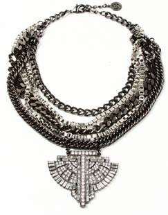Ben-Amun Multi-Strand Pendant Necklace