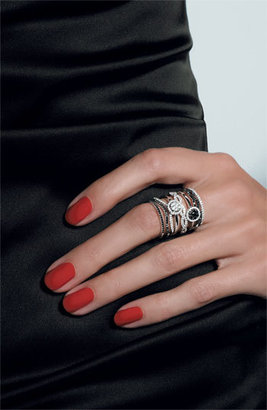 Nordstrom Women's Bony Levy Flower Diamond Stackable Ring Exclusive)
