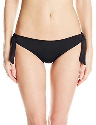 Hurley Women's One and Only Solids Tie Side Hipster Bikini Bottom